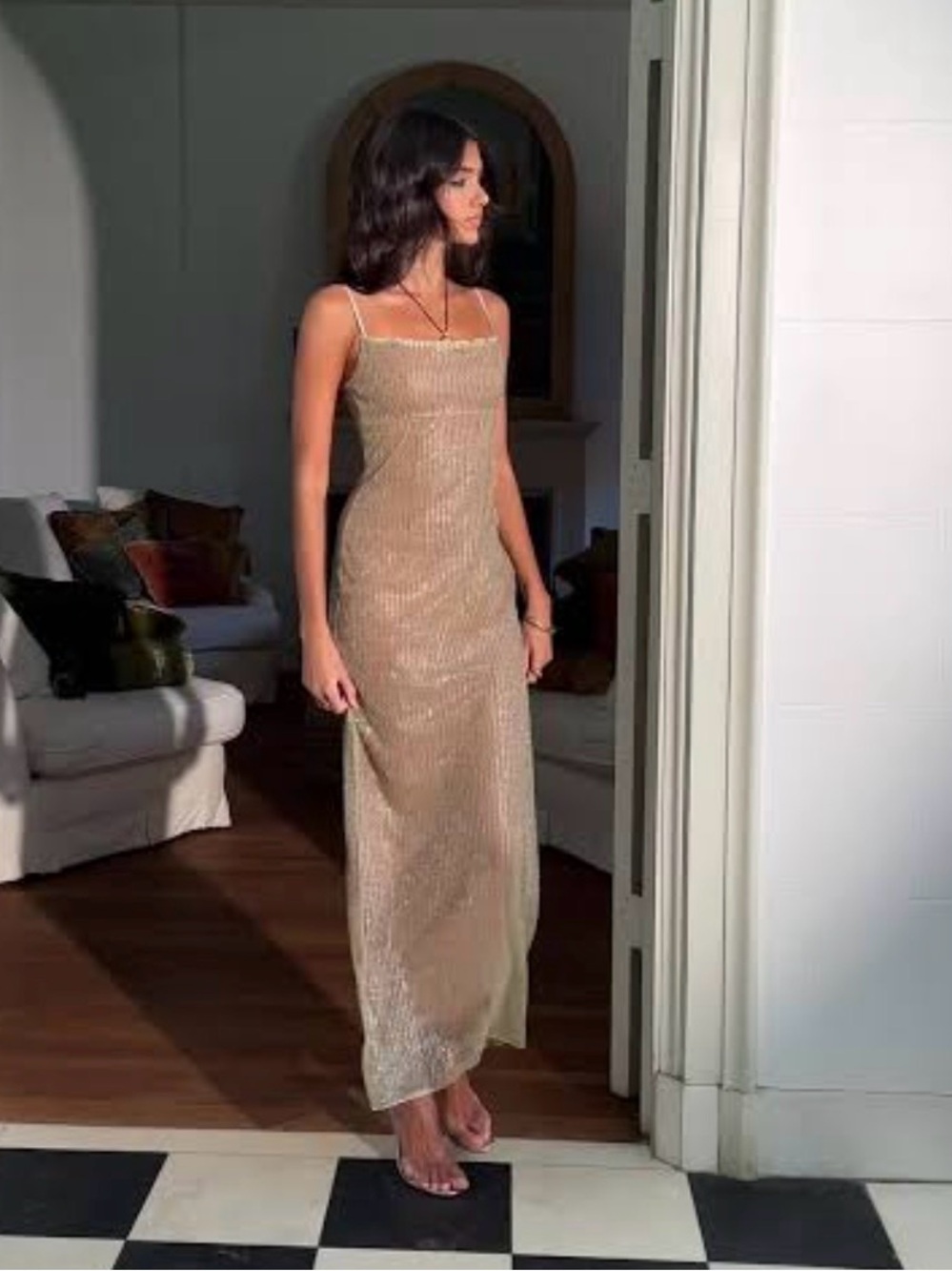 House of CB Alondra  Maxi Dress size small